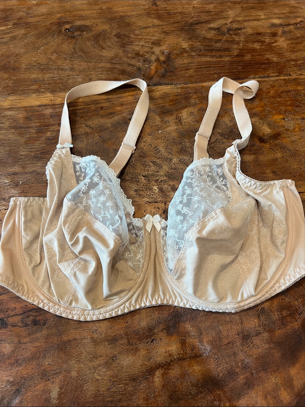 Empreinte Beige Lace Underwire Bra